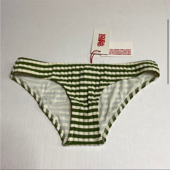 SOLID & STRIPED Ivory Green 'Ginger' Bikini Set - Picture 5 of 6